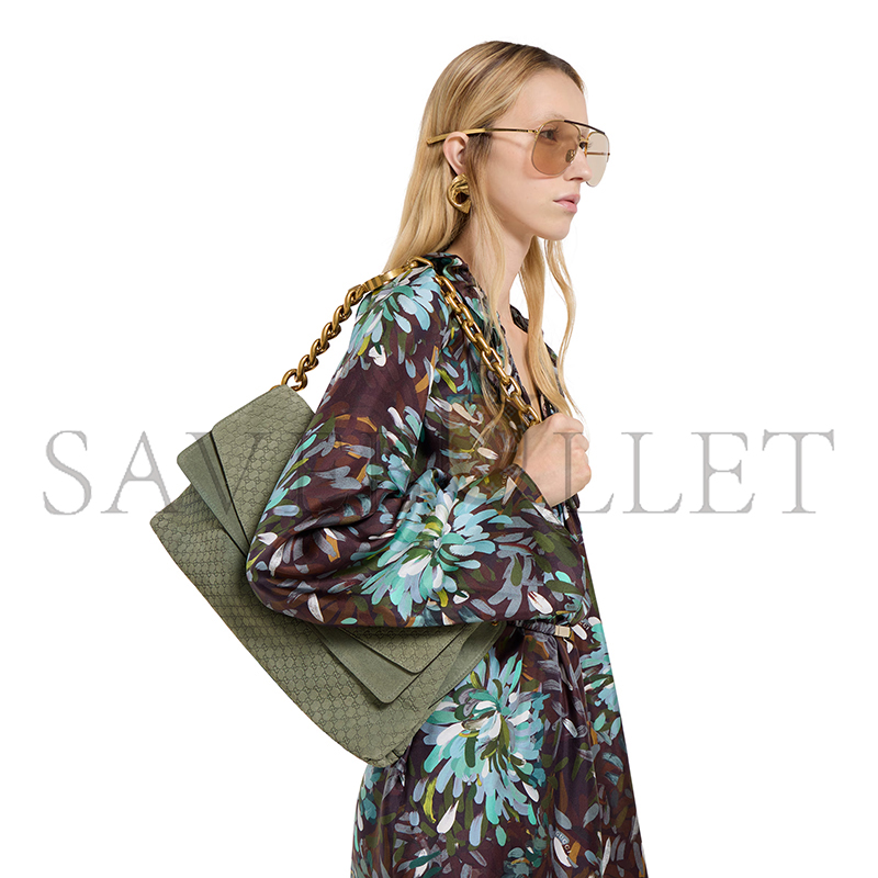 Gvc*1 large shoulder bag with chain ‎857362 (36*19.5*9.5cm)